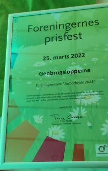 Genbrugslopperne GLX samarbejdspris 2021